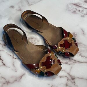 PRADA Closed-Toe SlingBack Sandals